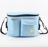 Baby Hanging Basket Stroller Bag Mummy Stroller Travel Nappy Bags Water Bottle Diaper Storage Nursing Bag Stroller Accessories