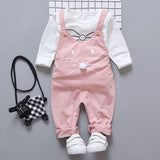baby girls clothes sets fashion suit T-shirt + pants suit baby girls outside wear  sports suit clothing sets