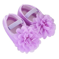 Kid Baby Girl Chiffon Flower Elastic Band Newborn Walking Shoes Baby Shoes Toddler Shoes 20