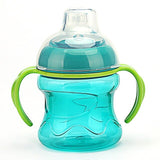 200ml Cute Newborn Baby Cup Children Learn Feeding Drinking Water Straw Handle Bottle Training Cup Baby Feeding Cup