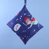 Reusable Baby Stroller Storage Hanging Bag Waterproof Cloth Diaper Bags Wet Dry Handle Nappy Wetbags Baby Stroller Accessories