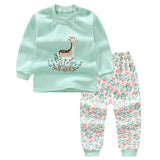 Baby Boy Clothes Cotton Baby Girl T-shirt+Pants Infant Clothes 2pcs Suit