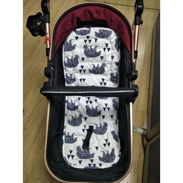 Baby Stroller Seat Cotton Comfortable Soft Child Cart Mat Infant Cushion Buggy Pad Chair Pram Car Newborn Pushchairs Accessories