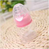 60ML Baby Mini Portable Feeding Bottle Newborn Kids Nursing Care Feeder Fruit Juice Medicine Milk BPA Free Safety Bottles