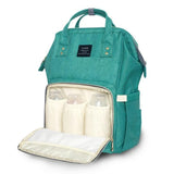 Mommy Diaper Bags Mother Large Capacity Travel Nappy Backpacks anti-loss zipper Baby Nursing Bags 26 colors MPB01