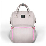 Mommy Diaper Bags Mother Large Capacity Travel Nappy Backpacks anti-loss zipper Baby Nursing Bags 26 colors MPB01