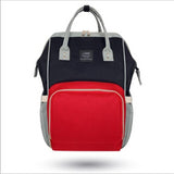 Mommy Diaper Bags Mother Large Capacity Travel Nappy Backpacks anti-loss zipper Baby Nursing Bags 26 colors MPB01