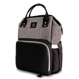 Mommy Diaper Bags Mother Large Capacity Travel Nappy Backpacks anti-loss zipper Baby Nursing Bags 26 colors MPB01