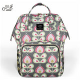 Mommy Diaper Bags Mother Large Capacity Travel Nappy Backpacks anti-loss zipper Baby Nursing Bags 26 colors MPB01