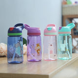 450ML My Kids Water Feeding Bottle Children Cartoon Rabbit Drinkware Tea Coffee Milk Sweet Bottle Kid Birthday Cute Gifts