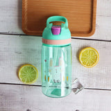 450ML My Kids Water Feeding Bottle Children Cartoon Rabbit Drinkware Tea Coffee Milk Sweet Bottle Kid Birthday Cute Gifts