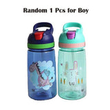 450ML My Kids Water Feeding Bottle Children Cartoon Rabbit Drinkware Tea Coffee Milk Sweet Bottle Kid Birthday Cute Gifts