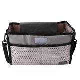 Baby Stroller Bag Nappy Diaper Mummy Bag Hanging Basket Storage Organizer Baby Travel Feeding Bottle Bag Stroller Accessories