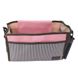 Baby Stroller Bag Nappy Diaper Mummy Bag Hanging Basket Storage Organizer Baby Travel Feeding Bottle Bag Stroller Accessories