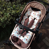 Baby Stroller Seat Pad Four Seasons Soft Seat Cushion Child Cart Mattress Mat Kids Carriage Liner Accessories Coussin Poussette
