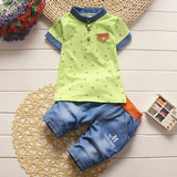 Baby Boys Clothing Sets Infant Clothes Toddler Children 2pcs