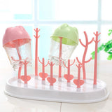 Pacifier Feeding Cup Holder Baby Bottle Drying Rack Feeding Bottles Cleaning Drying Rack Storage