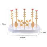 Pacifier Feeding Cup Holder Baby Bottle Drying Rack Feeding Bottles Cleaning Drying Rack Storage