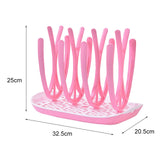Pacifier Feeding Cup Holder Baby Bottle Drying Rack Feeding Bottles Cleaning Drying Rack Storage