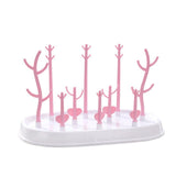 Pacifier Feeding Cup Holder Baby Bottle Drying Rack Feeding Bottles Cleaning Drying Rack Storage