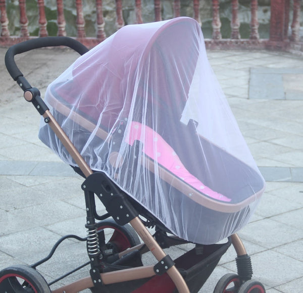 Mosquito proofing Baby Stroller PushchairInsect Shield Net Safe Infants Protection Mesh Stroller Accessories 150cm Mosquito Net