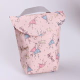 Fashion Multifunctional Baby Diaper Stroller Travel Nappy Bag Organizer Reusable Waterproof Prints Wet/Dry Bag Mummy Storage Bag