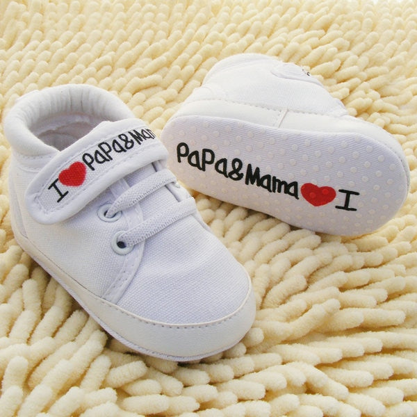 0-18M Baby Mocassins Infant Kids Boy Girl Soft Sole Canvas Sneaker Toddler Newborn Shoes Hot